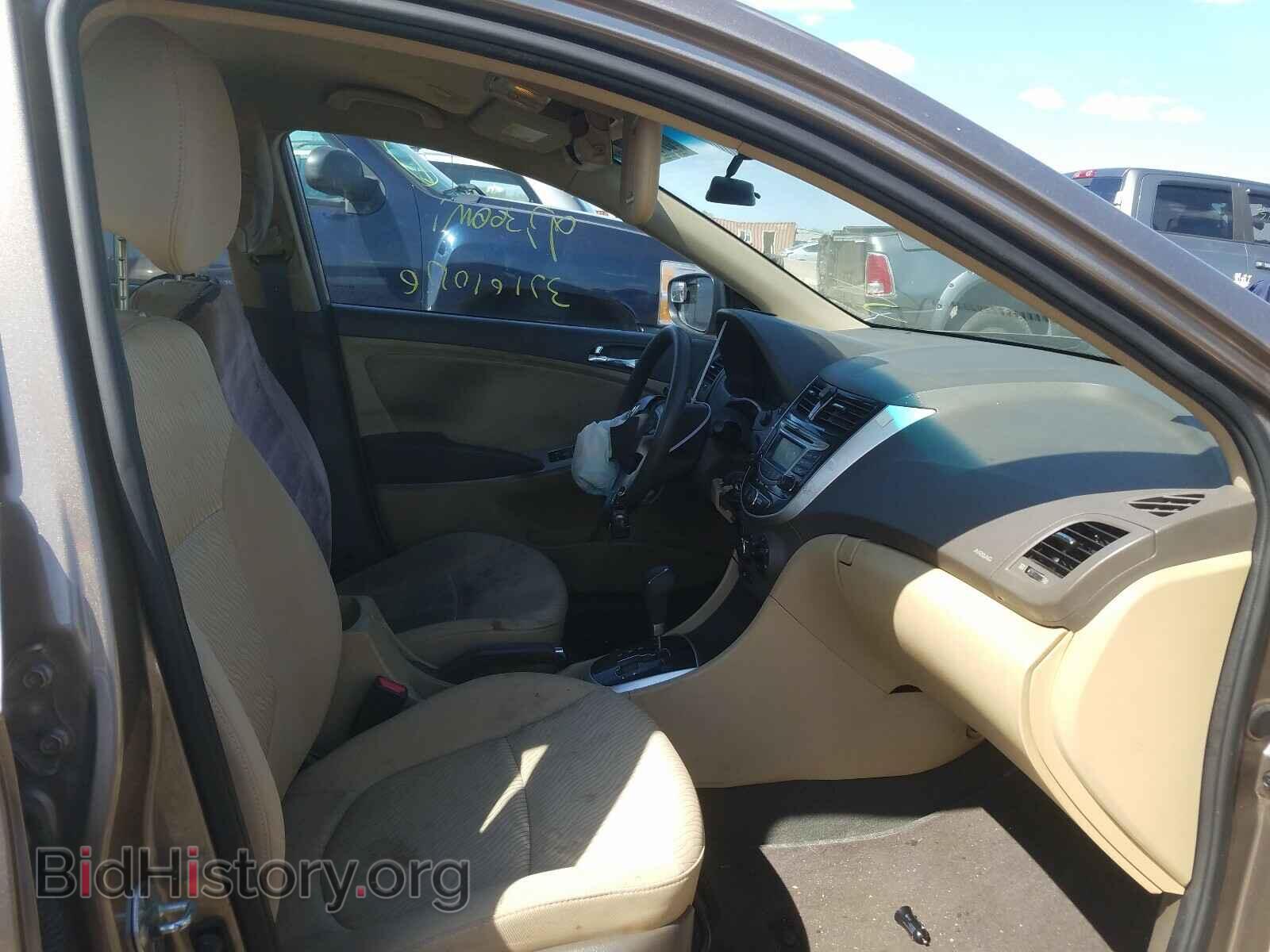 2013 HYUNDAI ACCENT - VIN: KMHCU4AE1DU310820 - Фото 5