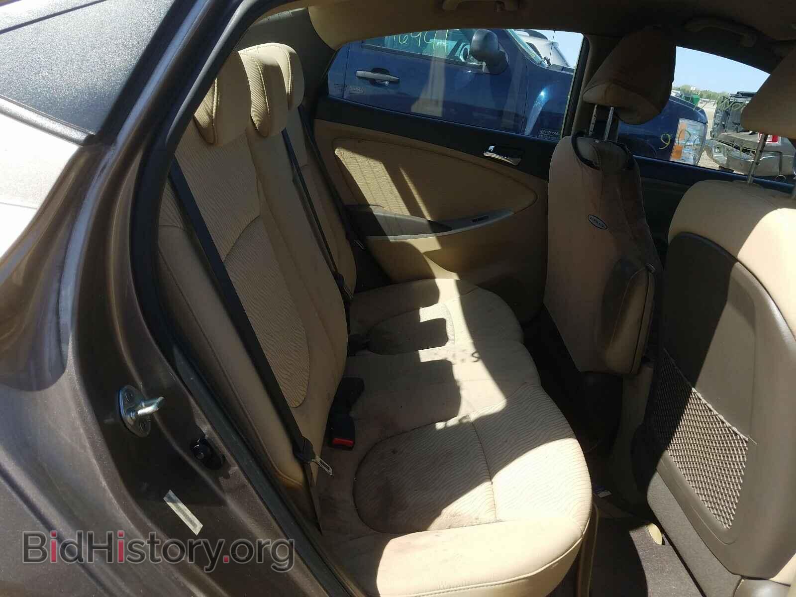 2013 HYUNDAI ACCENT - VIN: KMHCU4AE1DU310820 - Фото 6