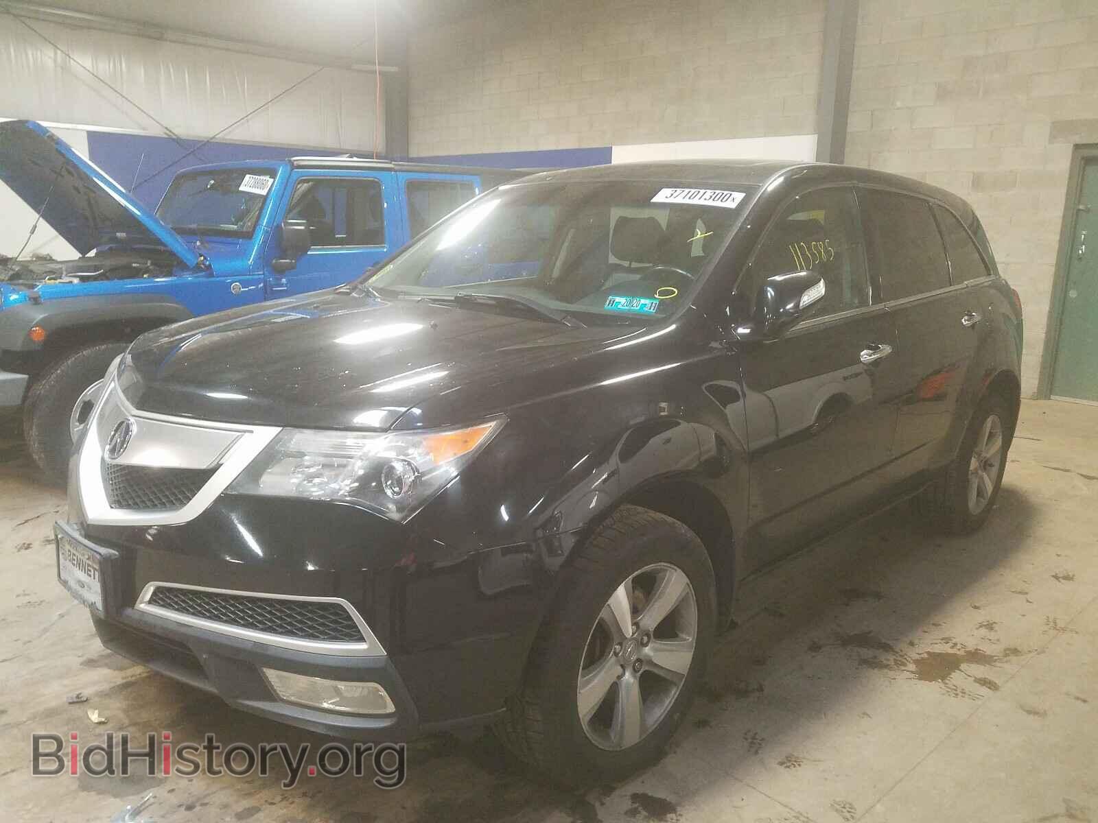 2012 ACURA MDX - VIN: 2HNYD2H29CH538375 - Фото 2