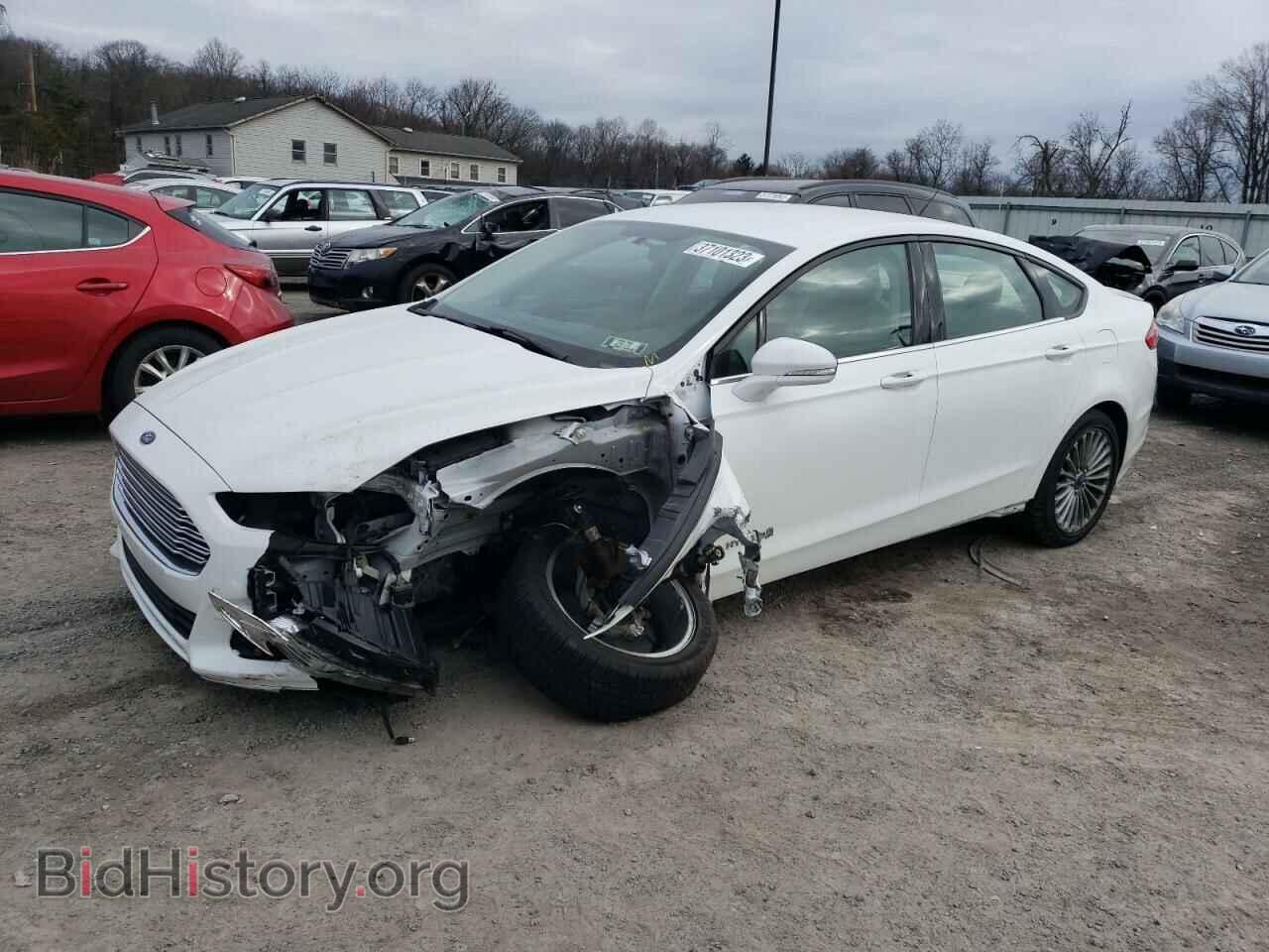 Photo 3FA6P0LU3DR169106 - FORD FUSION 2013