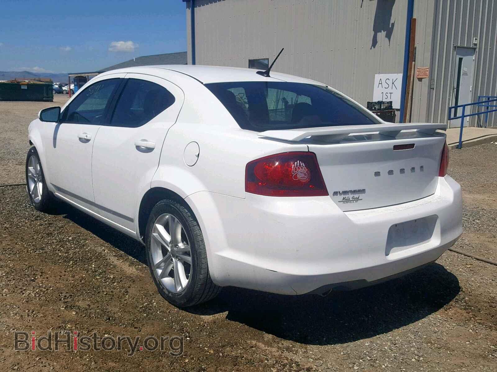 2012 DODGE AVENGER - VIN: 1C3CDZEG6CN122935 - Фото 3