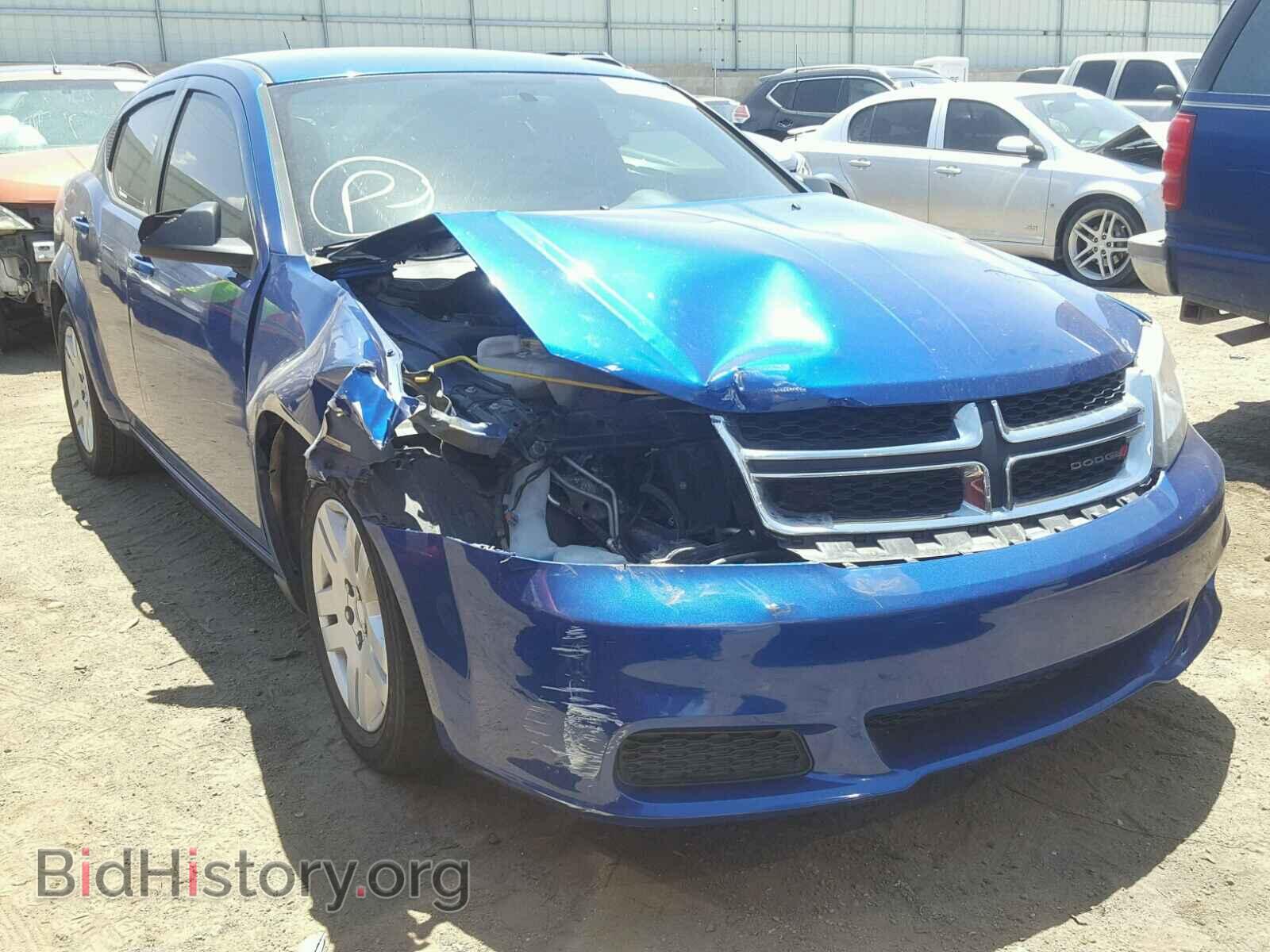 Фотография 1C3CDZAB2EN201192 - DODGE AVENGER 2014