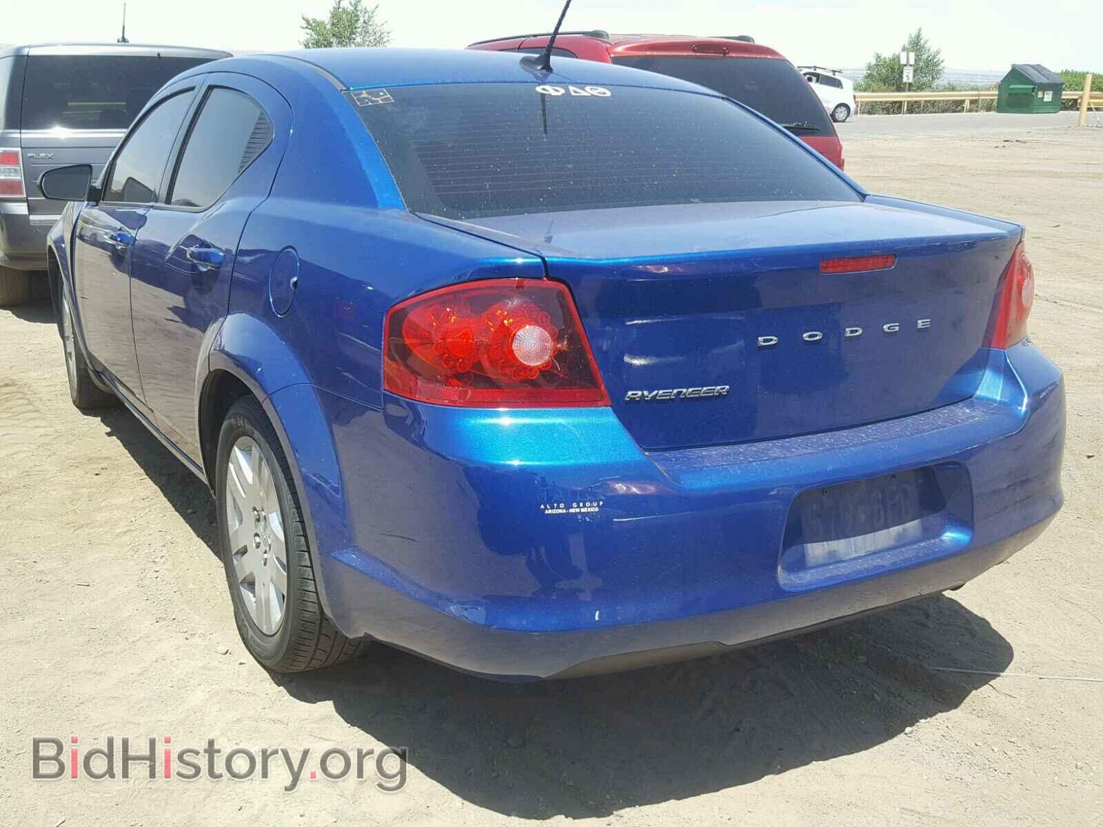 2014 DODGE AVENGER - VIN: 1C3CDZAB2EN201192 - Фото 3