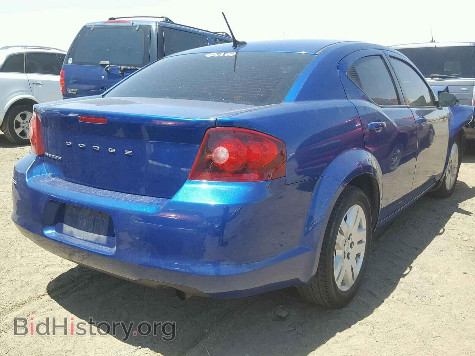 2014 DODGE AVENGER - VIN: 1C3CDZAB2EN201192 - Фото 4