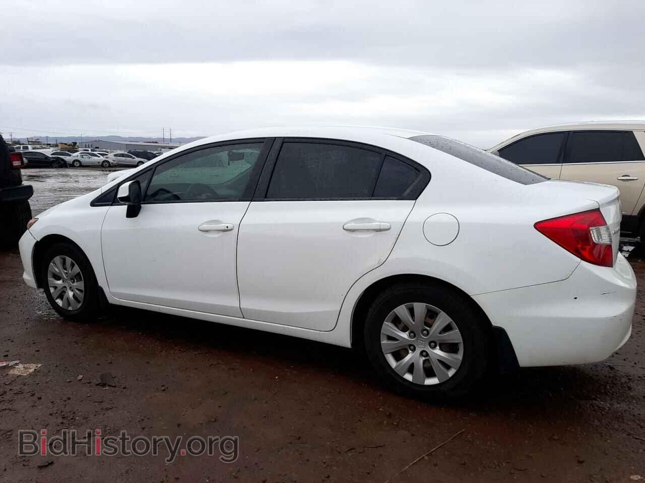 2012 HONDA CIVIC - VIN: 2HGFB2F51CH325633 - Фото 2