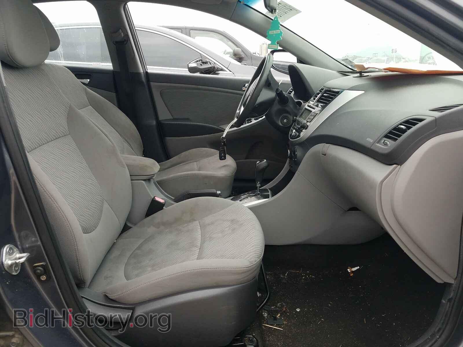 2012 HYUNDAI ACCENT - VIN: KMHCU4AE7CU224376 - Фото 5