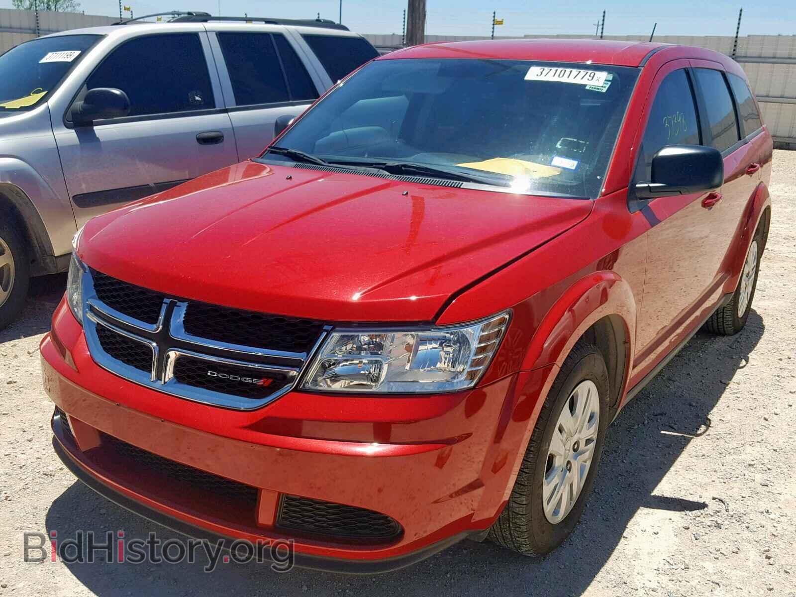 2015 DODGE JOURNEY SE - VIN: 3C4PDCAB9FT738976 - Фото 2