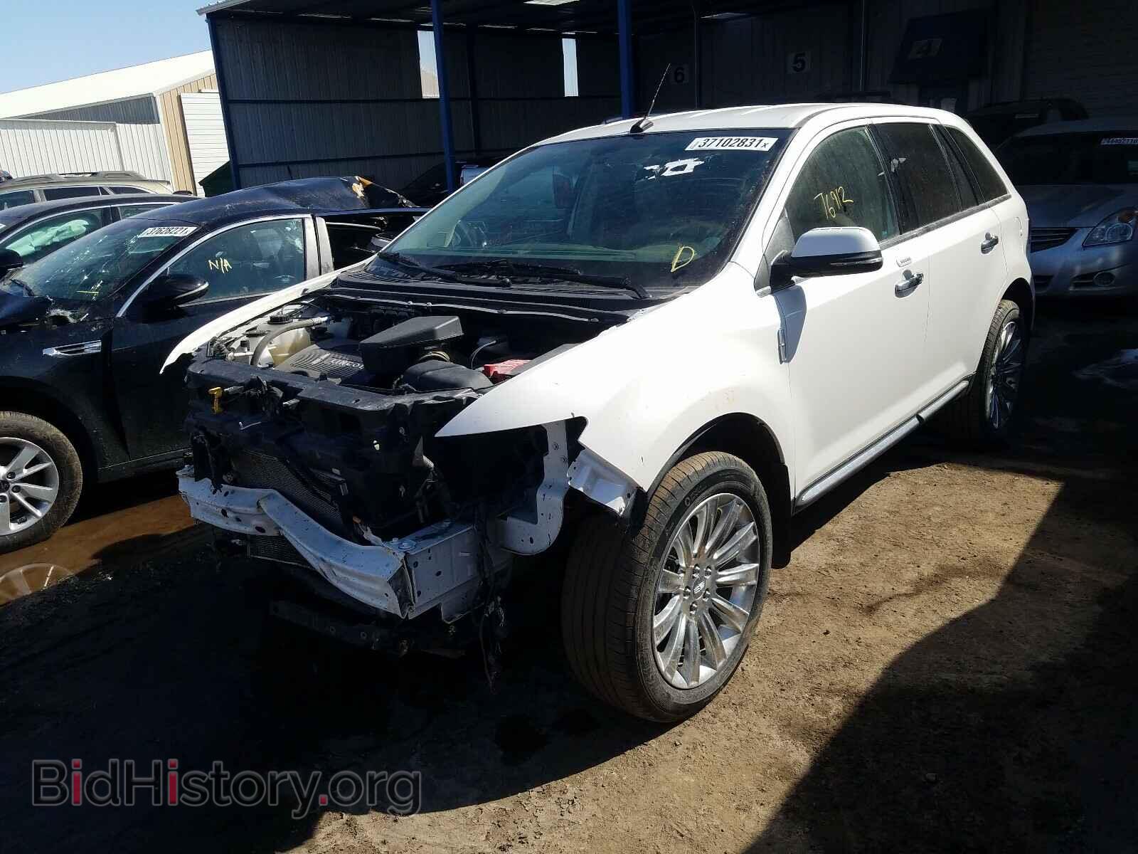 2013 LINCOLN MKX - VIN: 2LMDJ8JK1DBL43935 - Фото 2