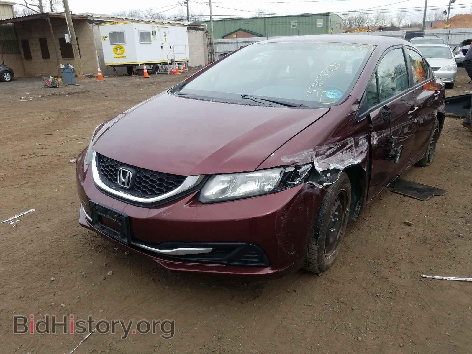 2013 HONDA CIVIC - VIN: 19XFB2F58DE212676 - Фото 2