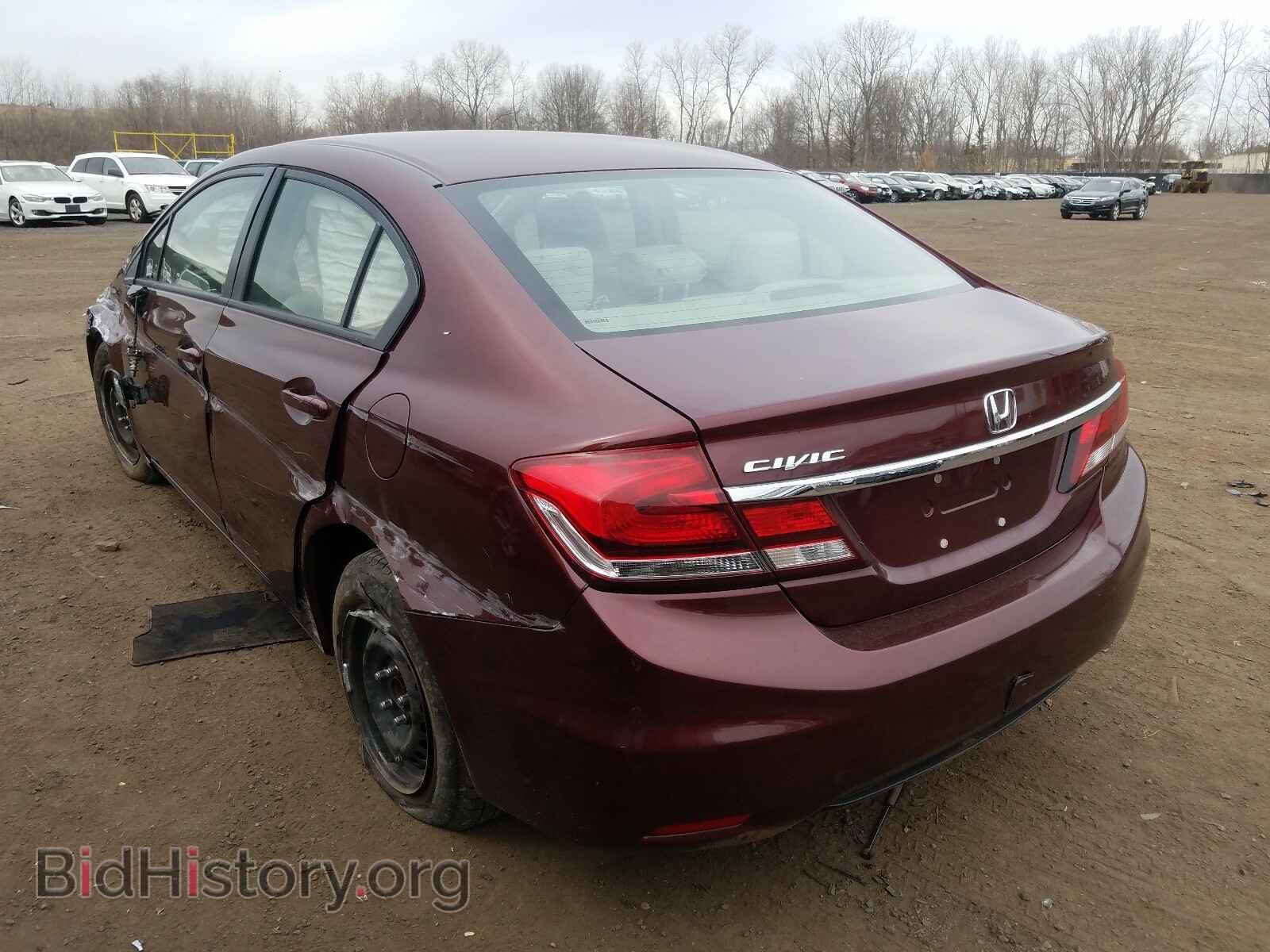 2013 HONDA CIVIC - VIN: 19XFB2F58DE212676 - Фото 3