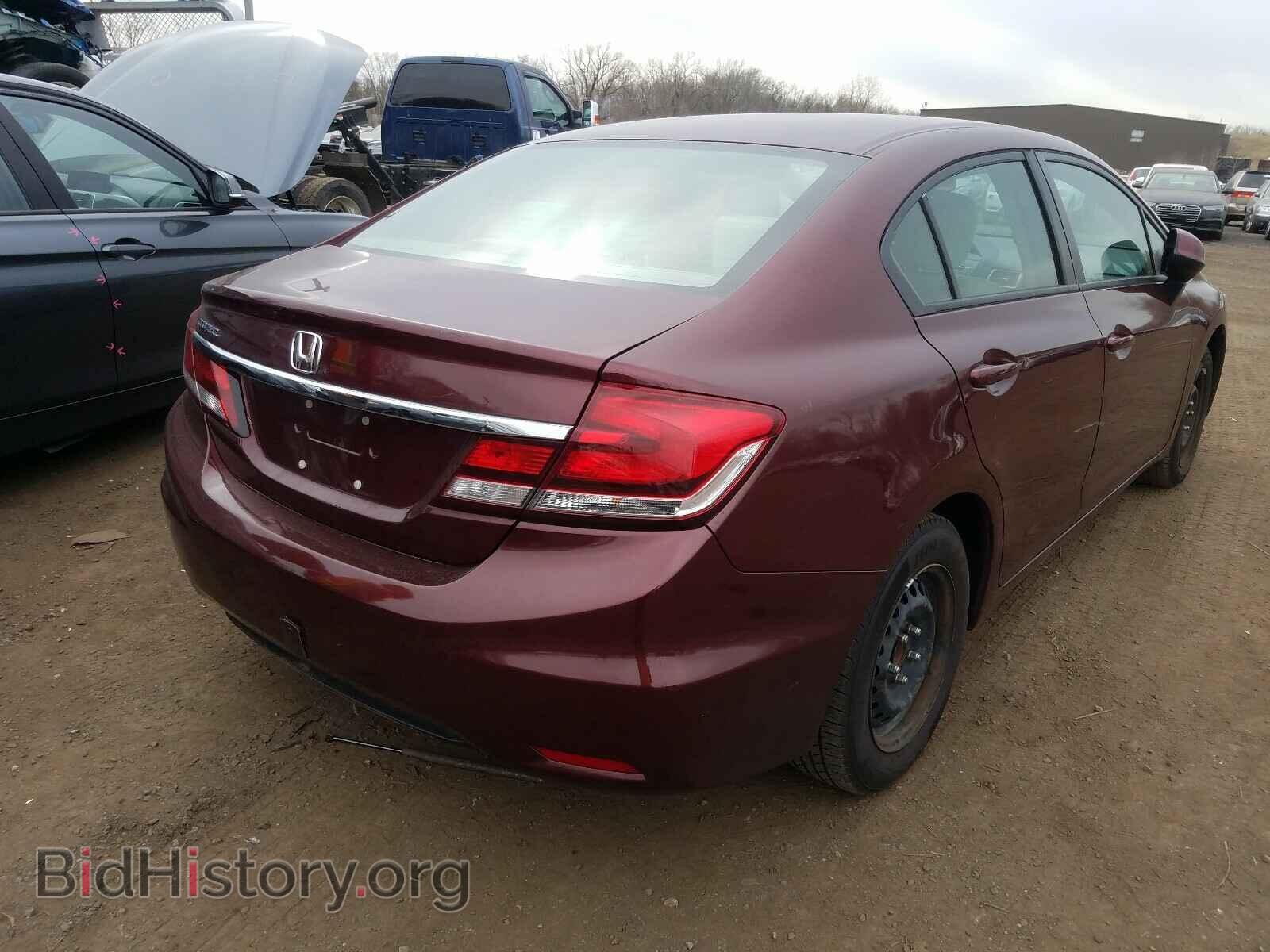 2013 HONDA CIVIC - VIN: 19XFB2F58DE212676 - Фото 4