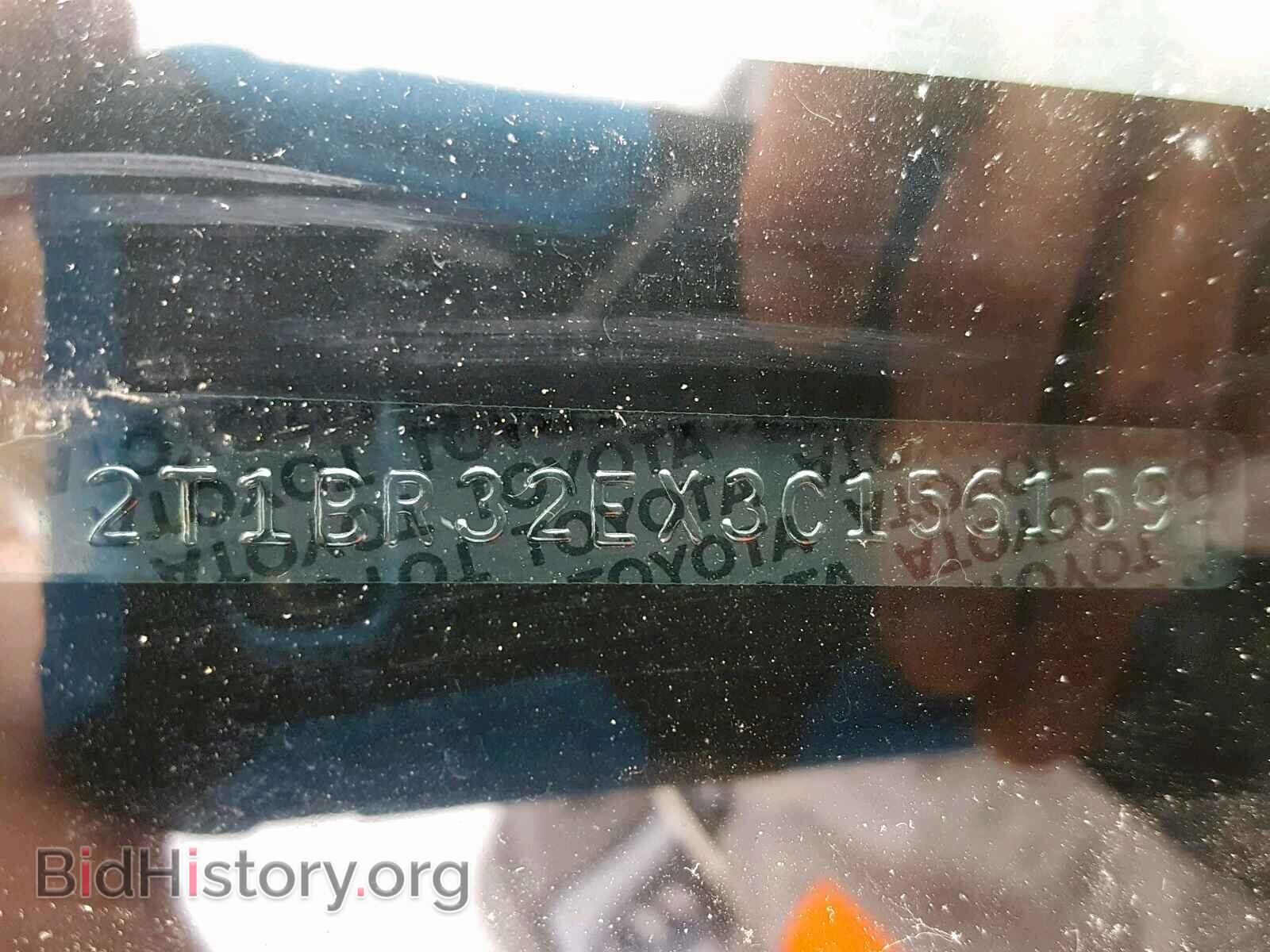 2003 TOYOTA COROLLA - VIN: 2T1BR32EX3C156159 - Фото 10