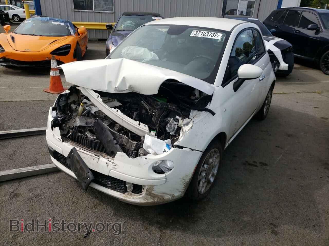 2015 FIAT 500 - VIN: 3C3CFFAR6FT689814 - Photo 2