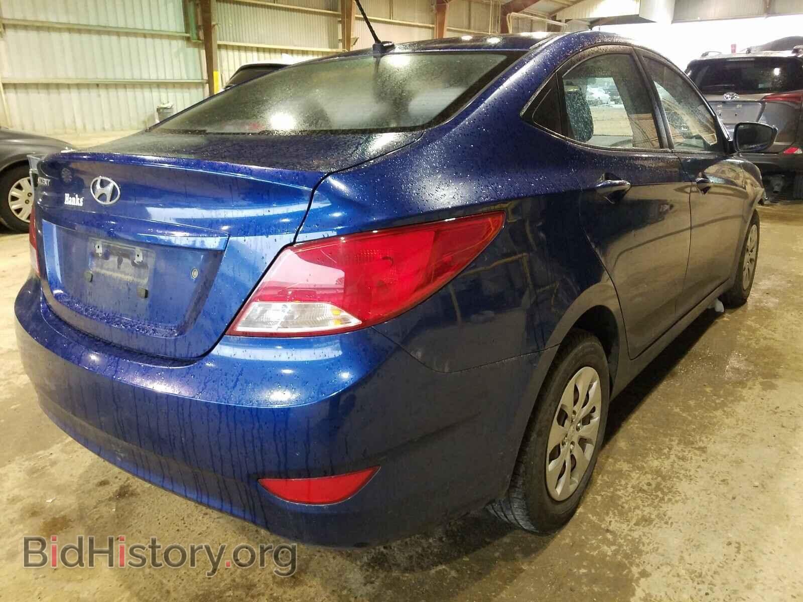 2016 HYUNDAI ACCENT - VIN: KMHCT4AE8GU965905 - Фото 4