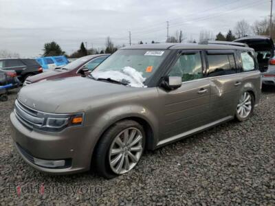 2013 Ford FLEX Limited, brown — VIN 2FMHK6DT5DBD04249, Copart