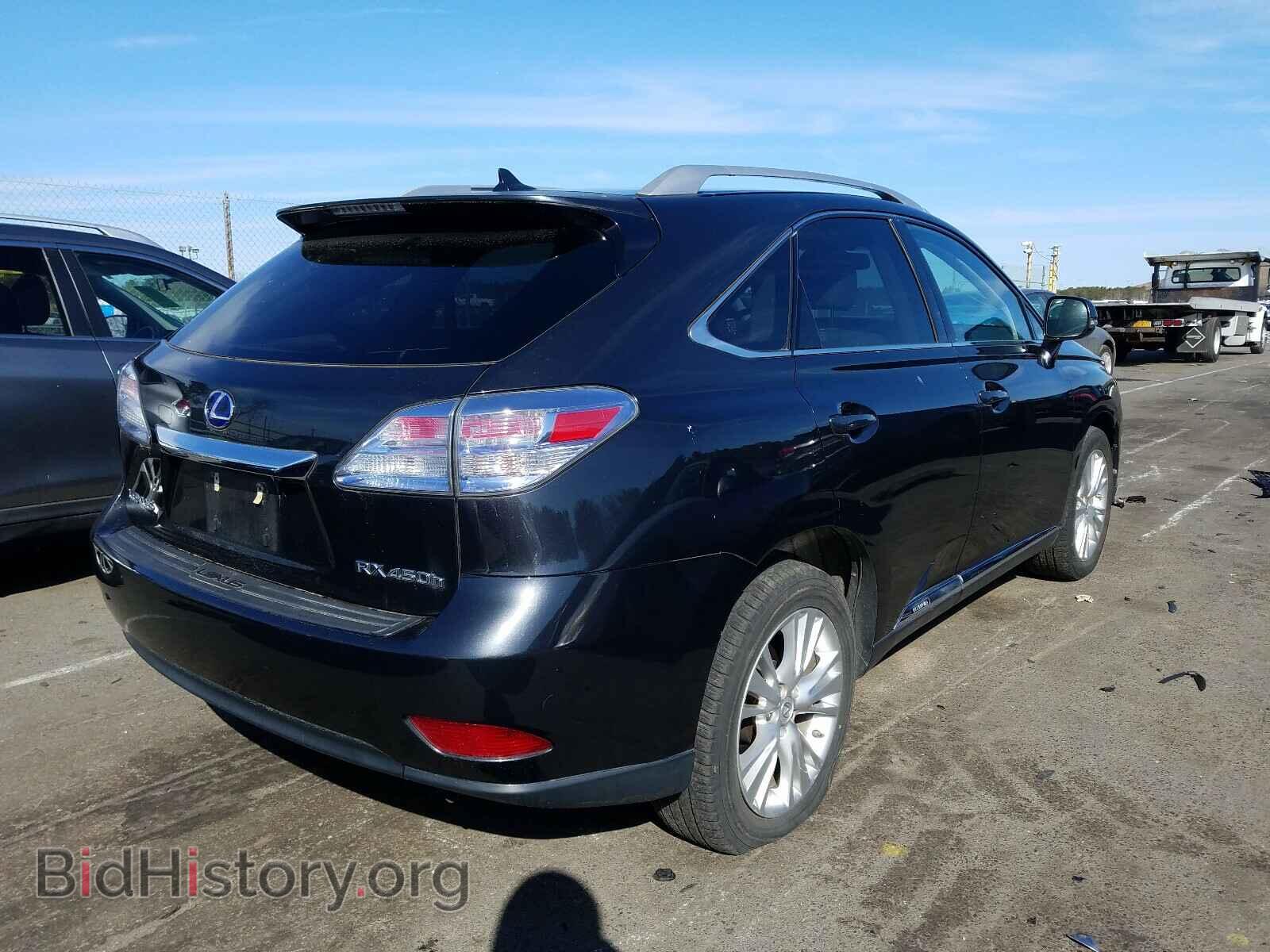 2010 LEXUS RX450 - VIN: JTJBC1BA5A2011932 - Фото 4