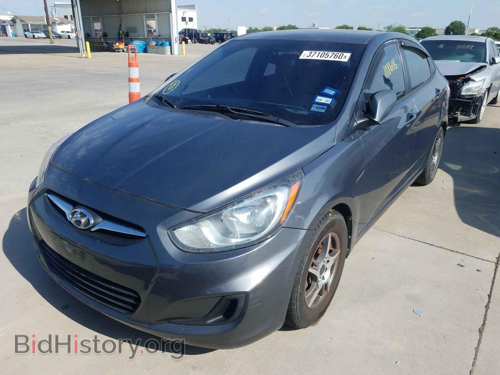 2012 HYUNDAI ACCENT - VIN: KMHCT4AE9CU143673 - Фото 2