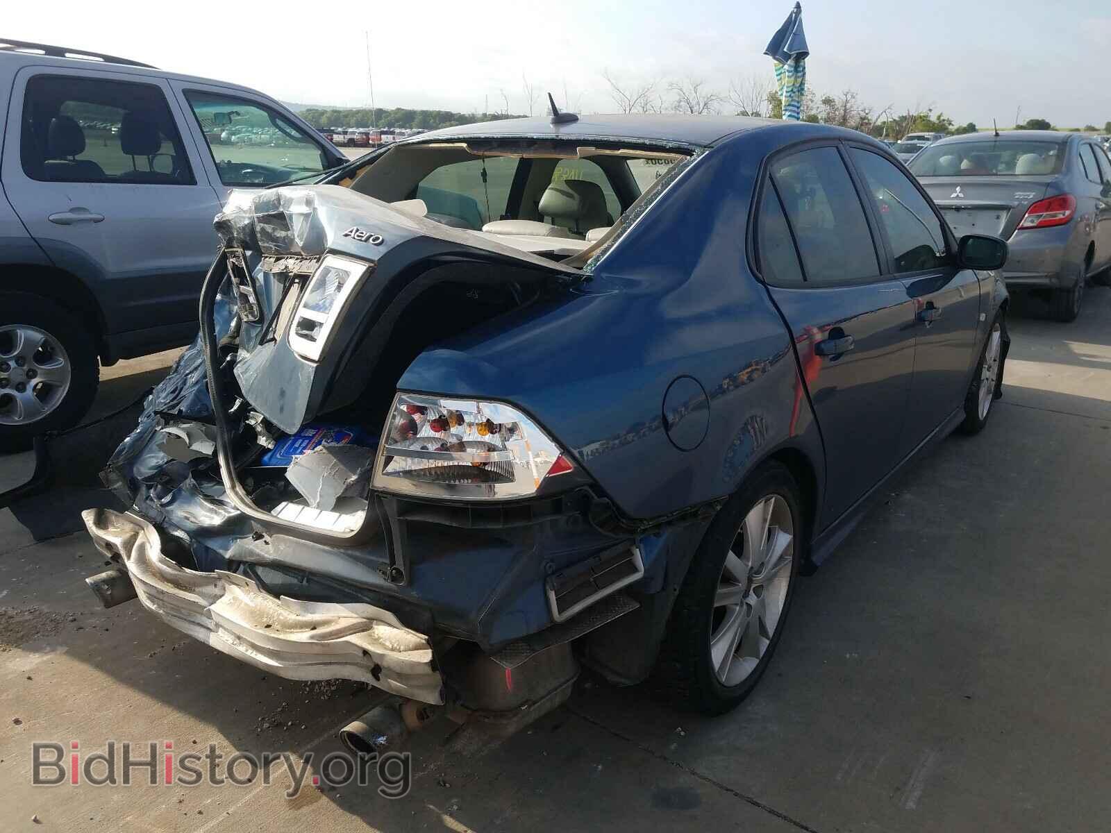 2008 SAAB 9 3 - VIN: YS3FH41U981107350 - Фото 4