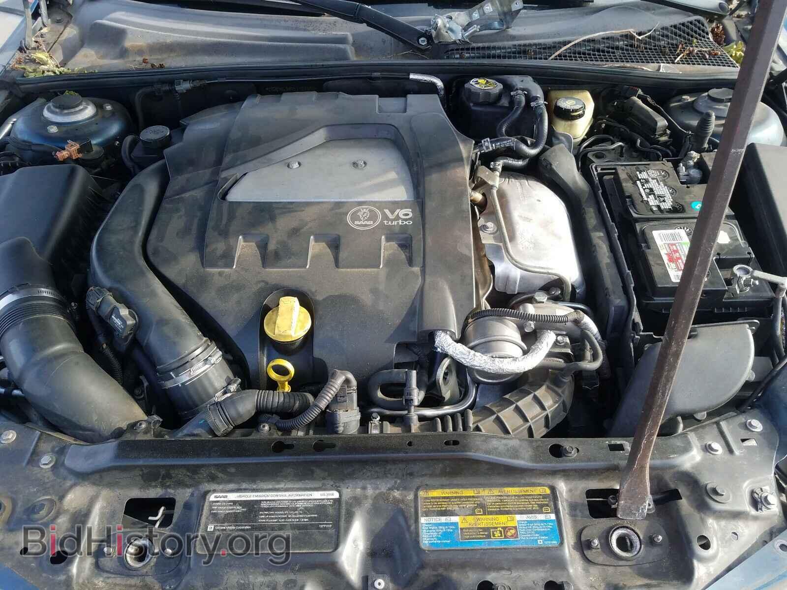 2008 SAAB 9 3 - VIN: YS3FH41U981107350 - Фото 7