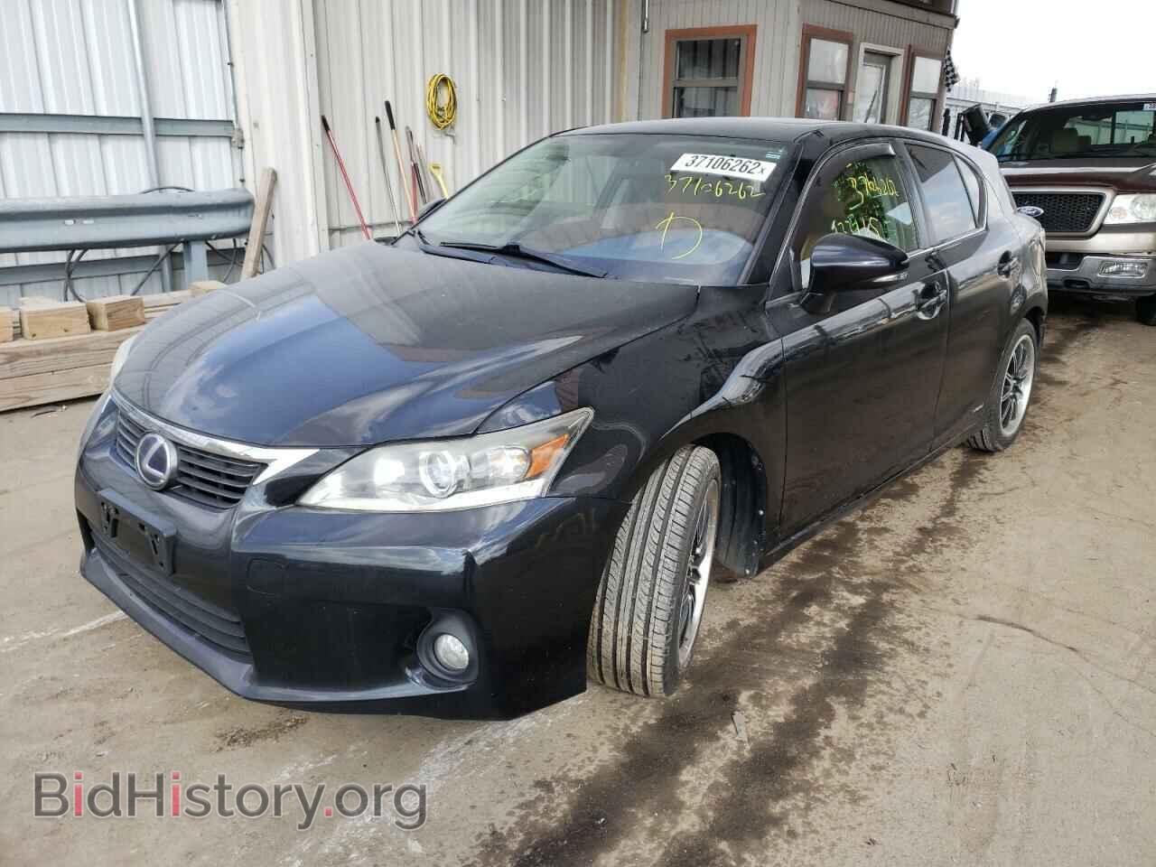2012 LEXUS CT 200 - VIN: JTHKD5BH2C2072158 - Фото 2