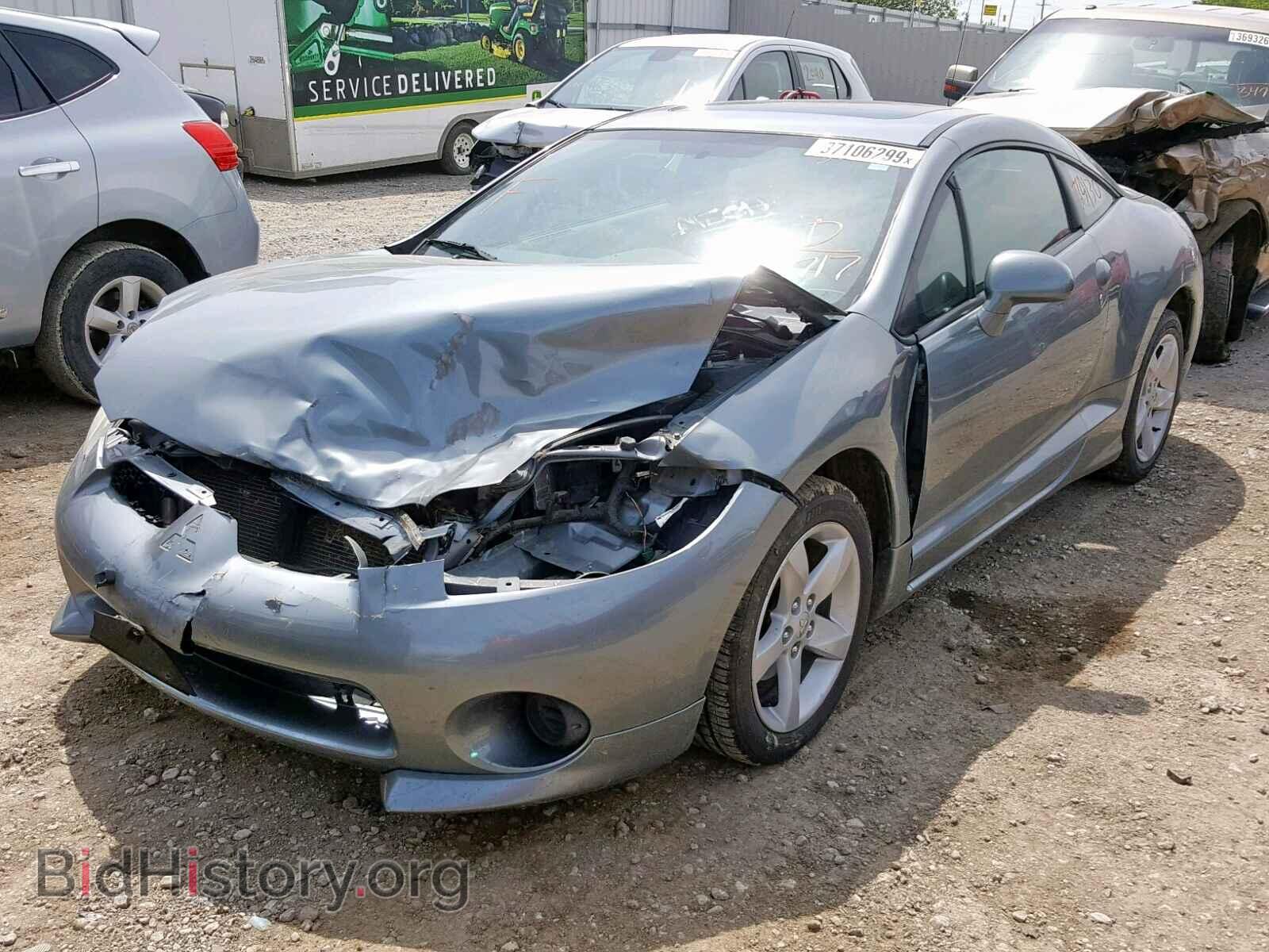 2007 MITSUBISHI ECLIPSE - VIN: 4A3AK24F57E046717 - Фото 2