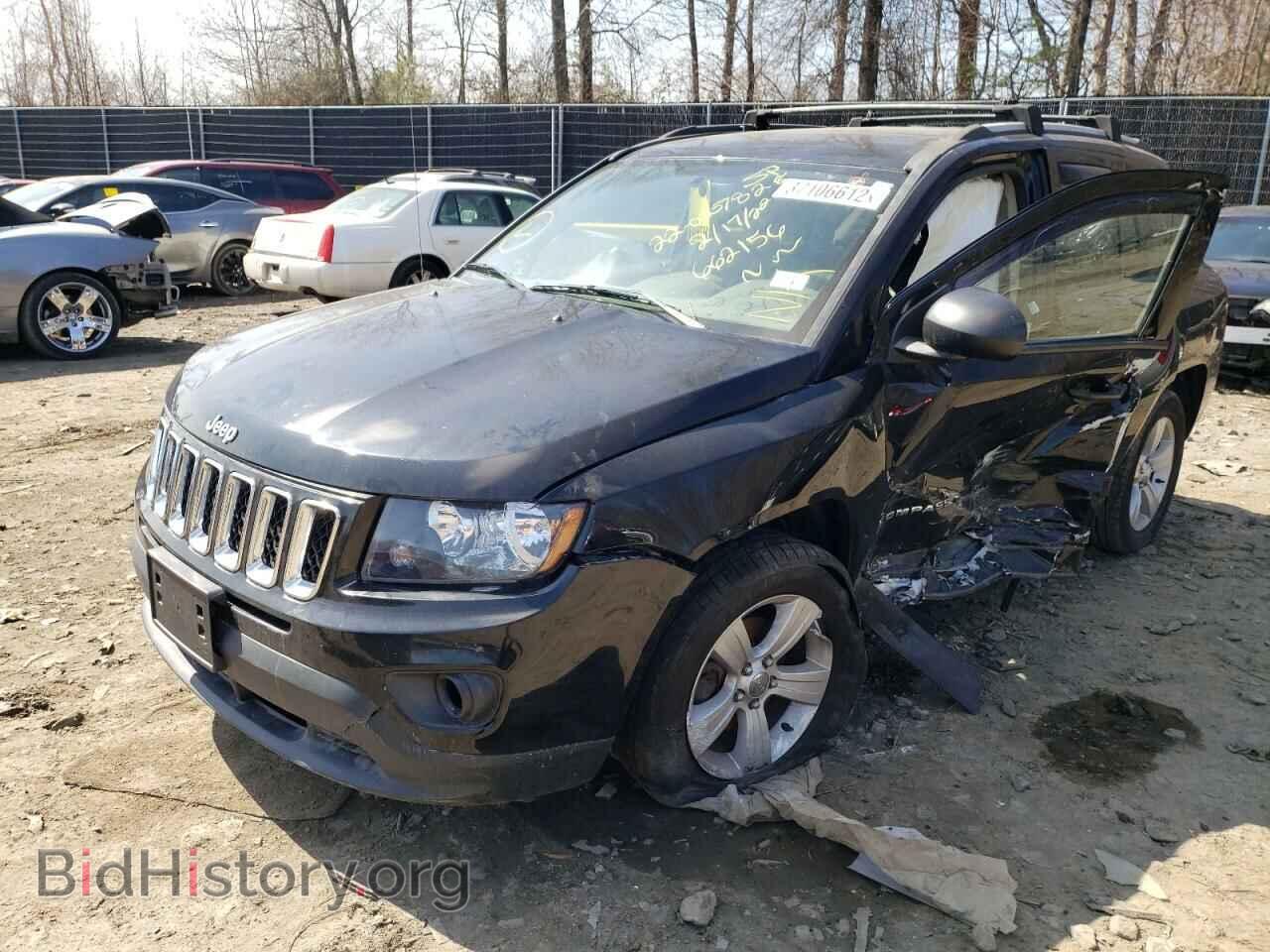 2016 JEEP COMPASS - VIN: 1C4NJDBB2GD662156 - Фото 2