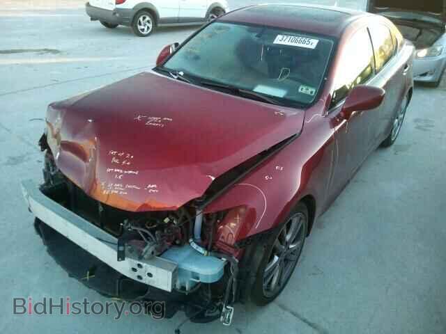 2008 LEXUS IS250 - VIN: JTHBK262885078532 - Фото 2