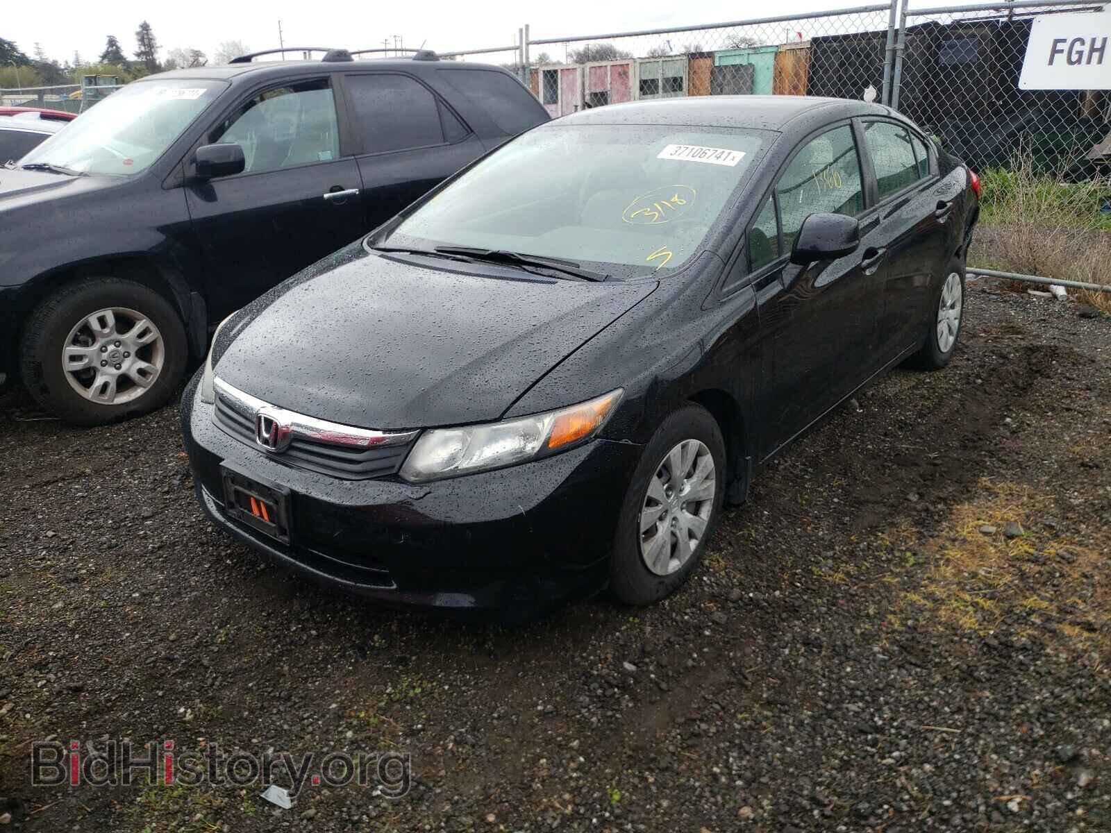 2012 HONDA CIVIC - VIN: JHMFB2F51CS003791 - Фото 2