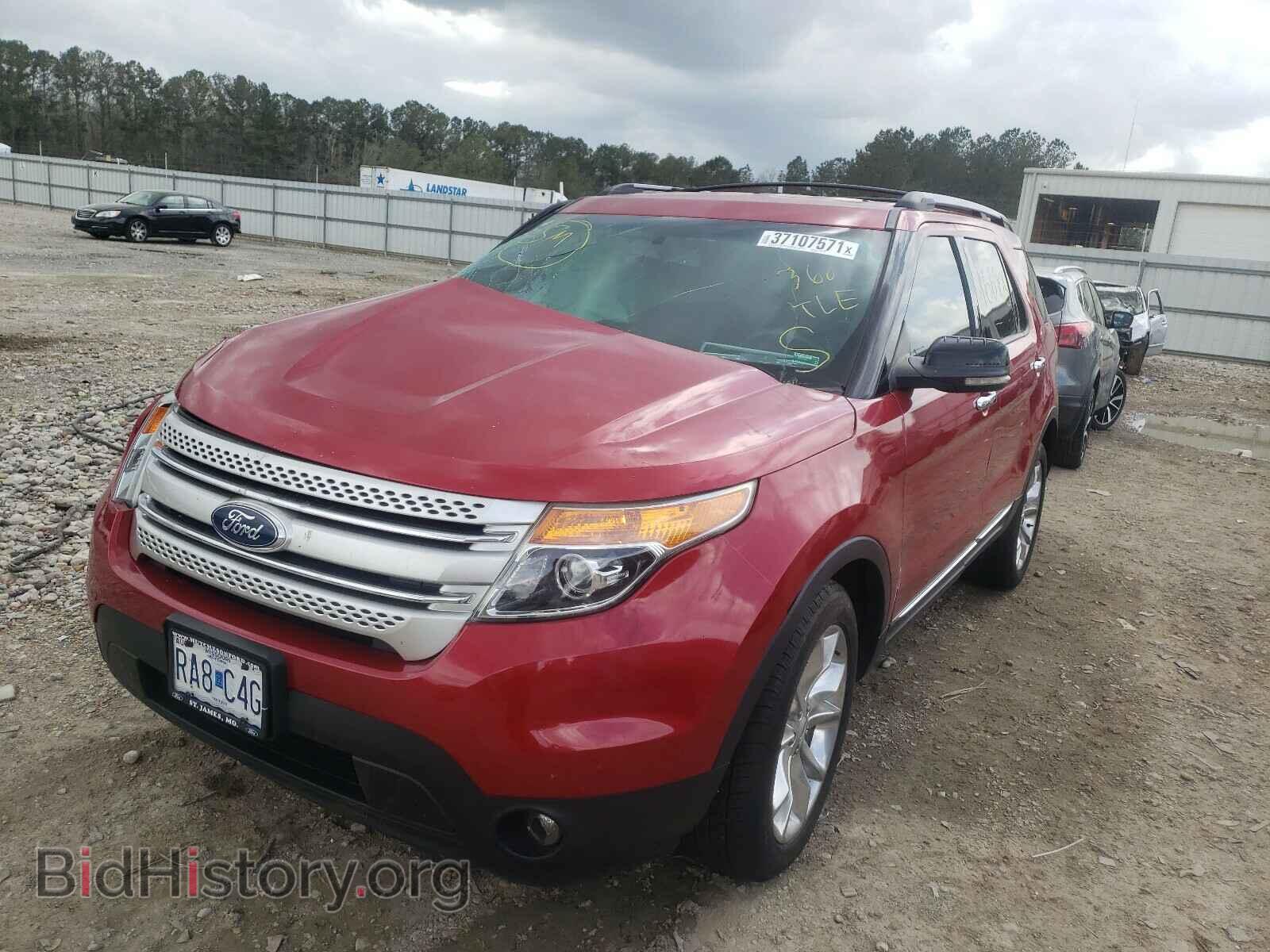 2012 FORD EXPLORER - VIN: 1FMHK7D88CGA58919 - Фото 2