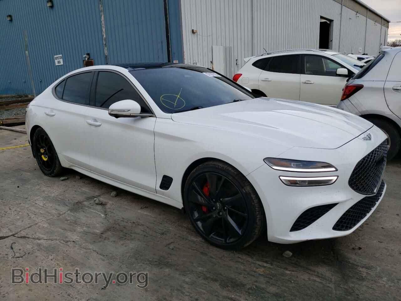 2022 GENESIS G70 BASE - VIN: KMTG54TE7NU097861 - Фото 4