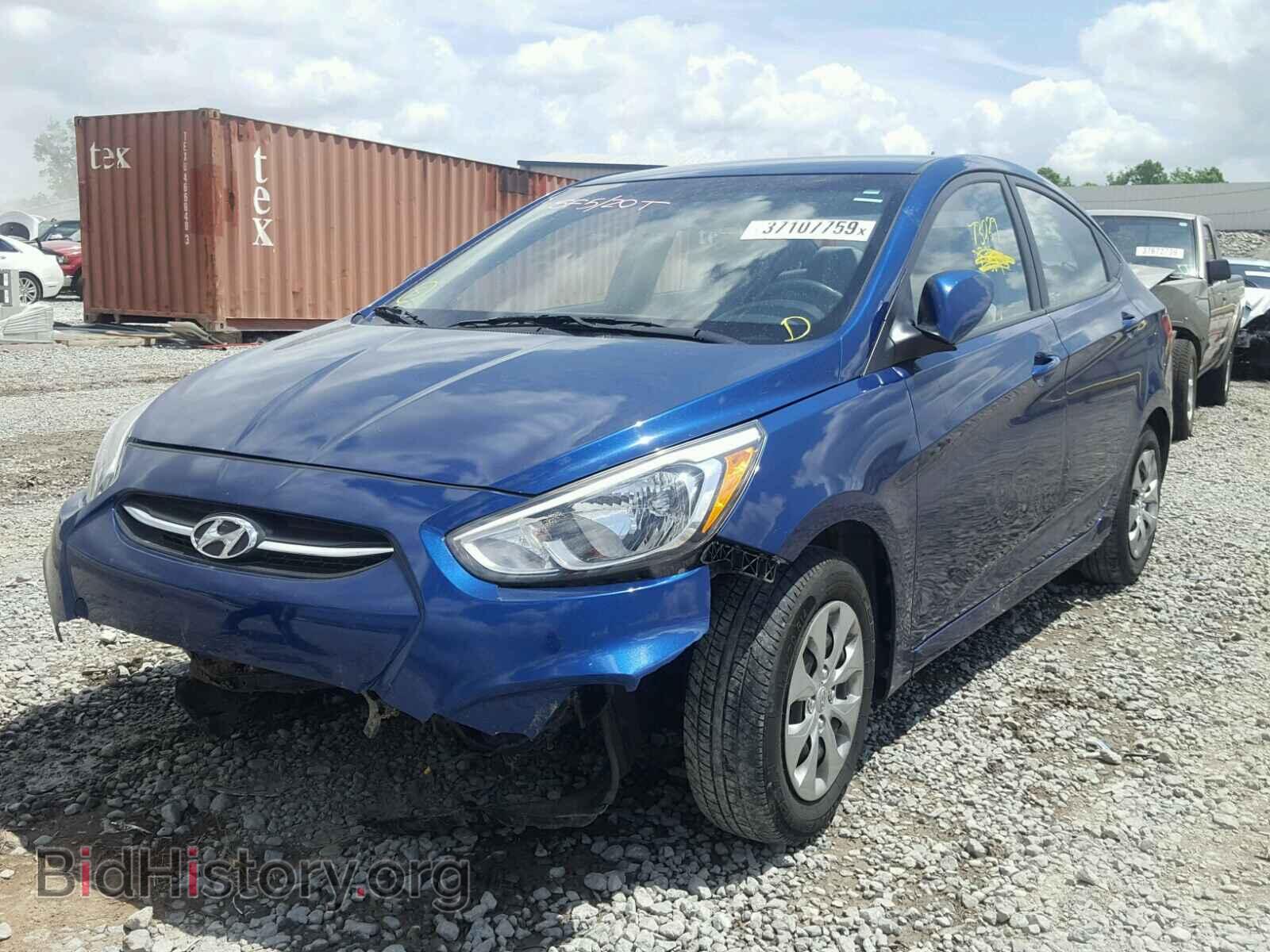 2016 HYUNDAI ACCENT - VIN: KMHCT4AE3GU008632 - Фото 2