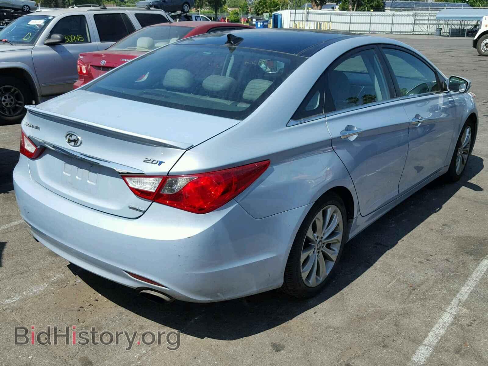 2012 HYUNDAI SONATA - VIN: 5NPEC4AB8CH456856 - Фото 4