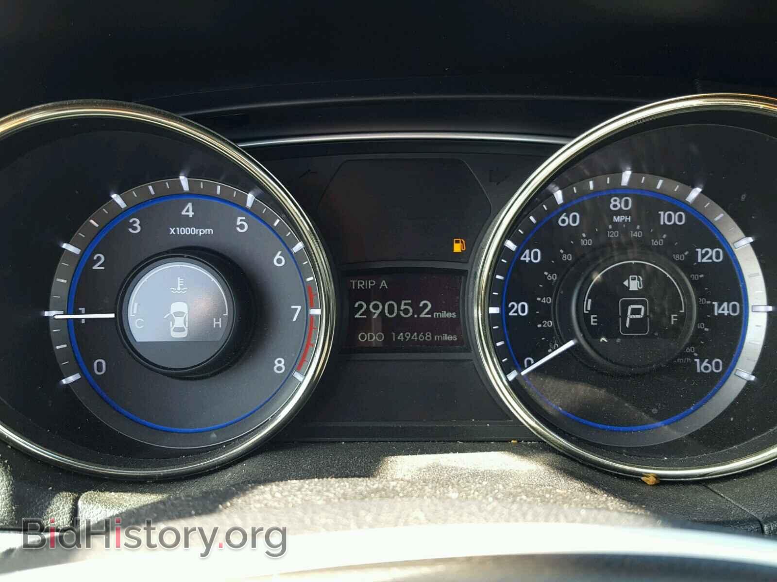 2012 HYUNDAI SONATA - VIN: 5NPEC4AB8CH456856 - Фото 8