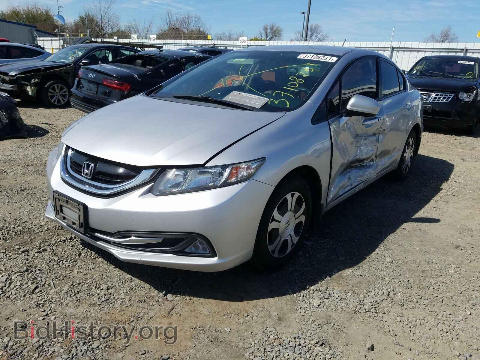 2014 HONDA CIVIC - VIN: 19XFB4F2XEE201522 - Фото 2