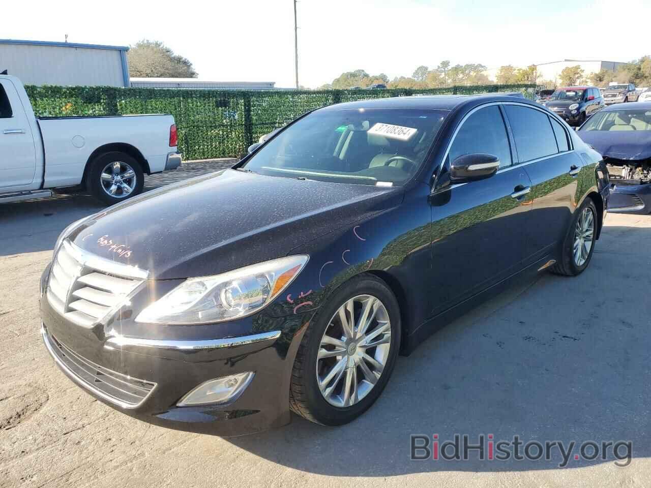 Photo KMHGC4DD2CU166992 - HYUNDAI GENESIS 2012