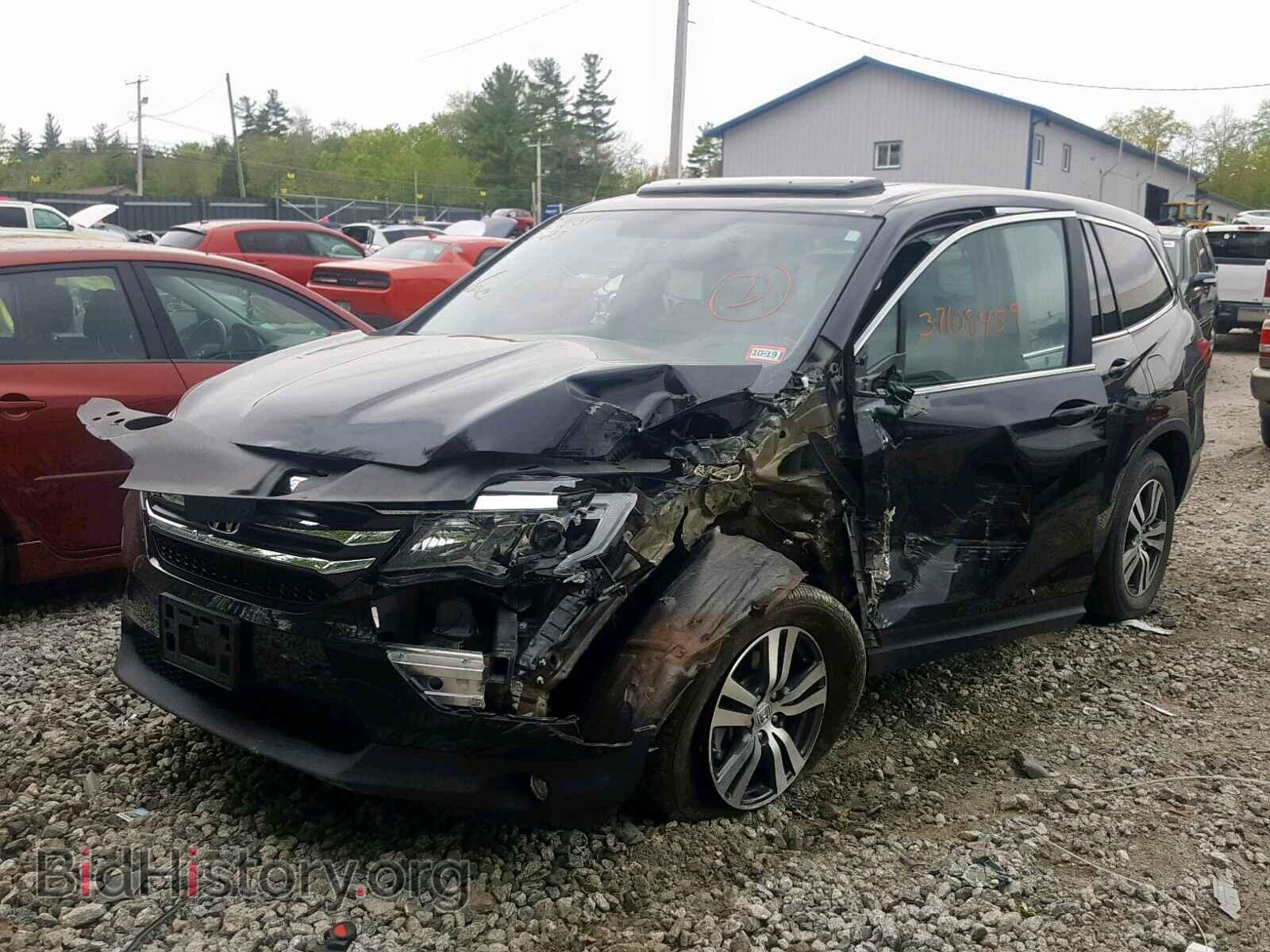 2018 HONDA PILOT EXL - VIN: 5FNYF6H50JB014567 - Фото 2