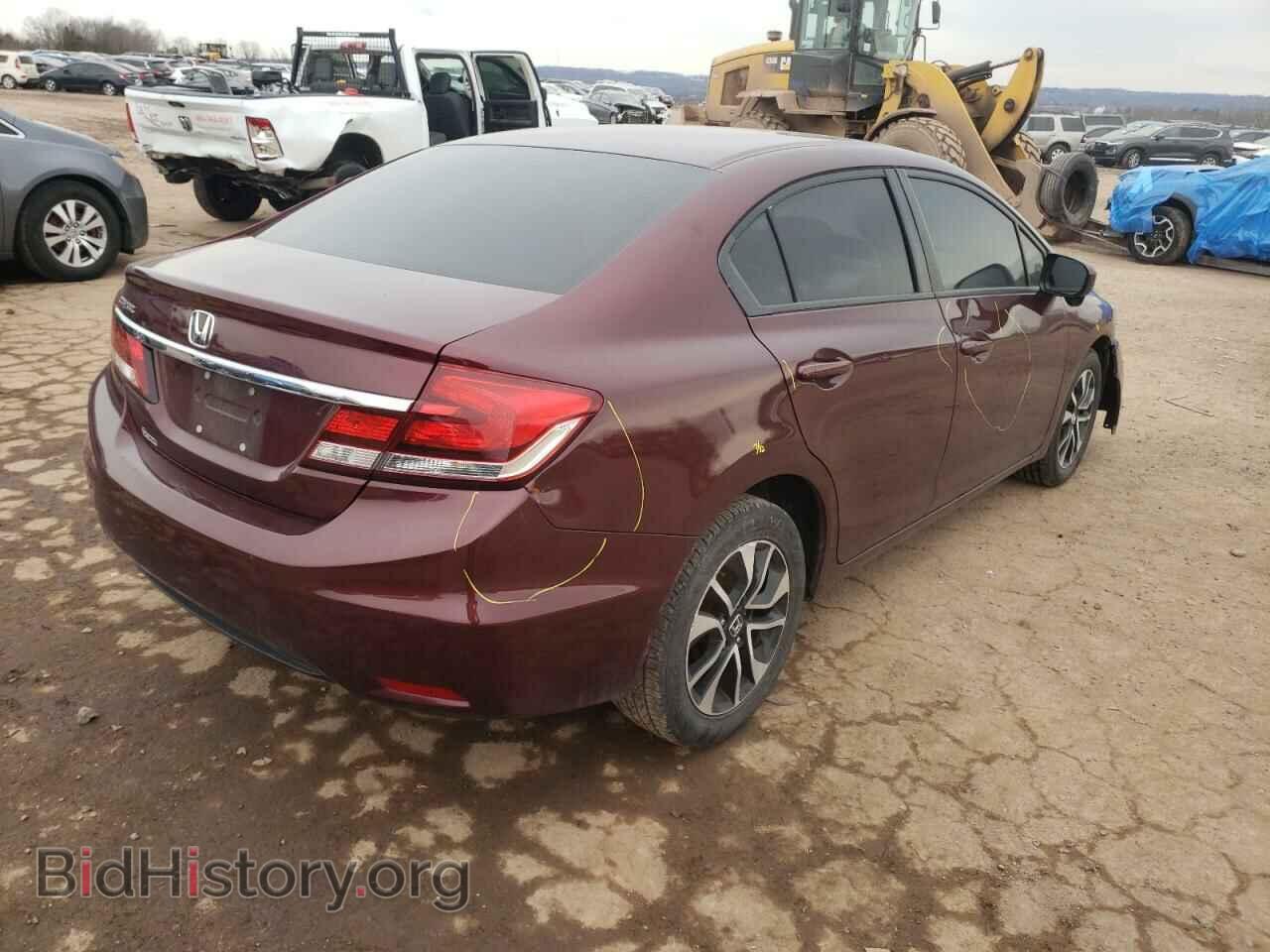 2015 HONDA CIVIC - VIN: 19XFB2F81FE211303 - Фото 4