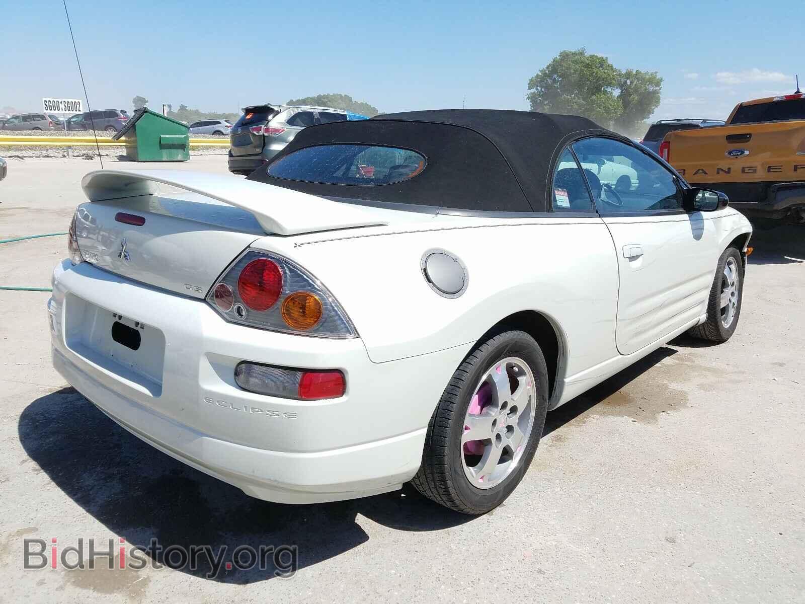 2003 MITSUBISHI ECLIPSE - VIN: 4A3AE45G33E004969 - Фото 4