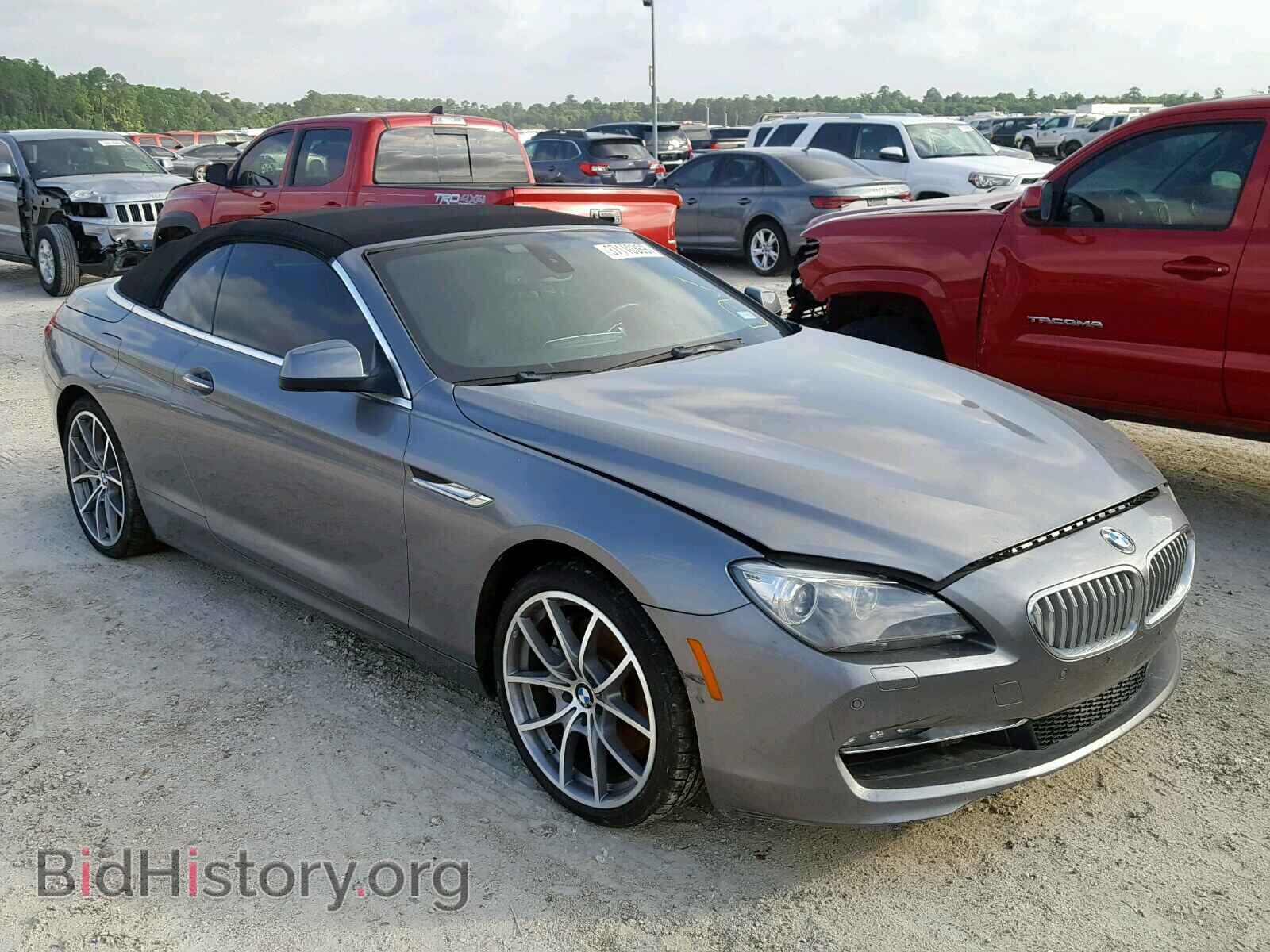 Фотография WBALZ3C55CDL73153 - BMW 6 SERIES 2012
