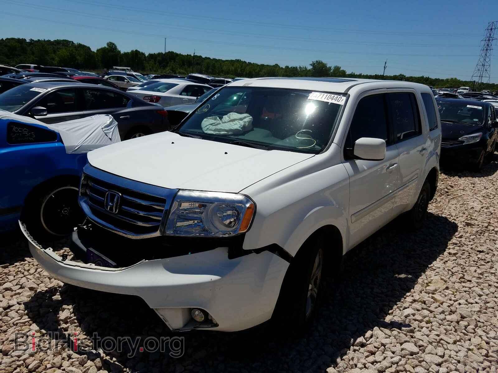 2013 HONDA PILOT - VIN: 5FNYF3H46DB045249 - Фото 2