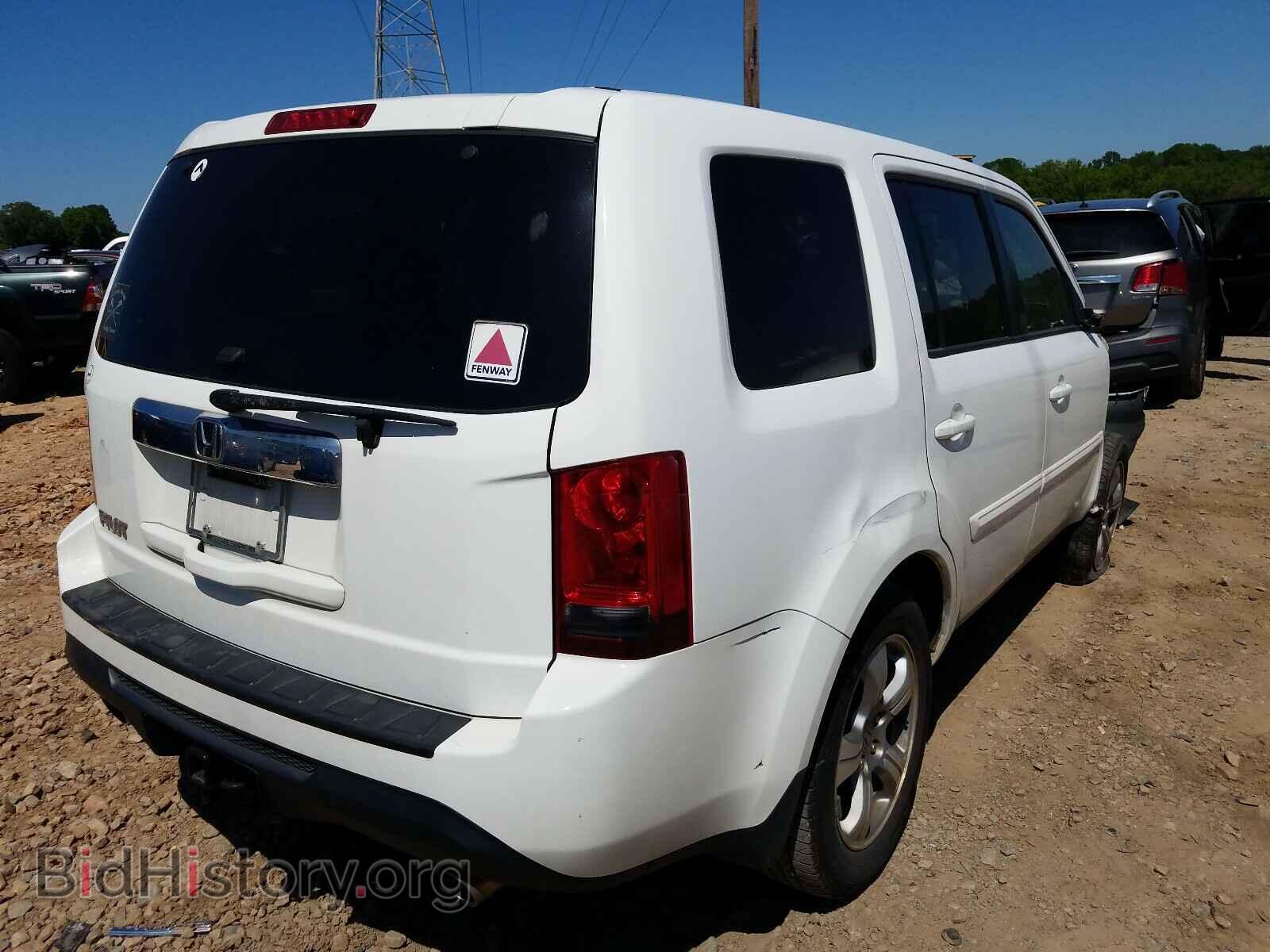 2013 HONDA PILOT - VIN: 5FNYF3H46DB045249 - Фото 4
