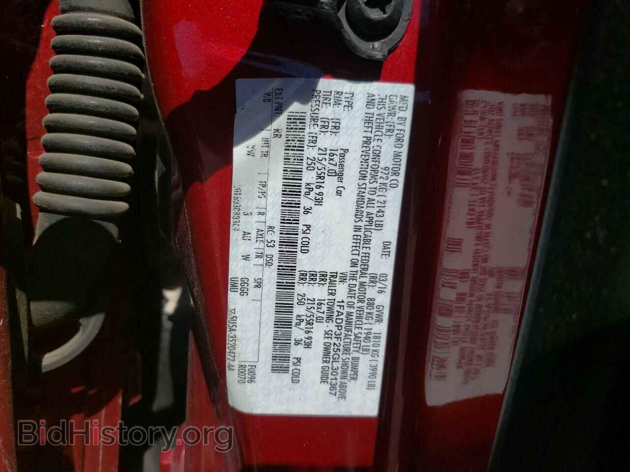 2016 FORD FOCUS - VIN: 1FADP3F25GL301367 - Photo 10