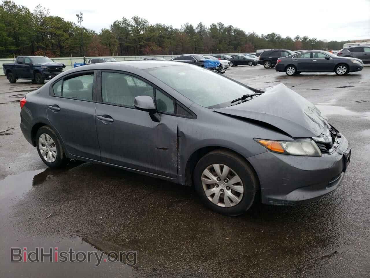 2012 HONDA CIVIC - VIN: 19XFB2F53CE386394 - Фото 4