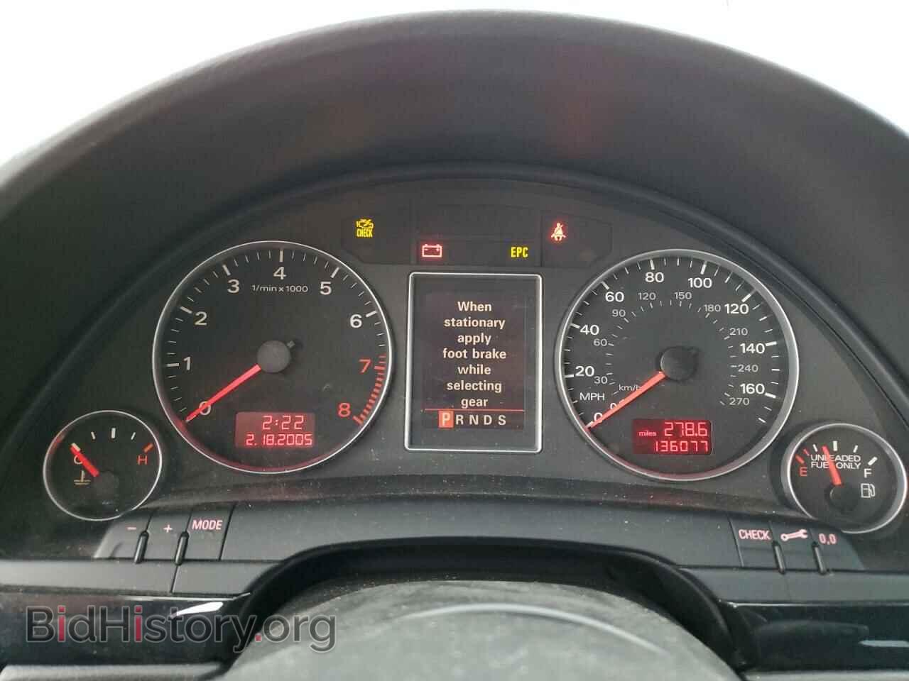 2006 AUDI A4 - VIN: WAUBF78E36A271926 - Фото 9