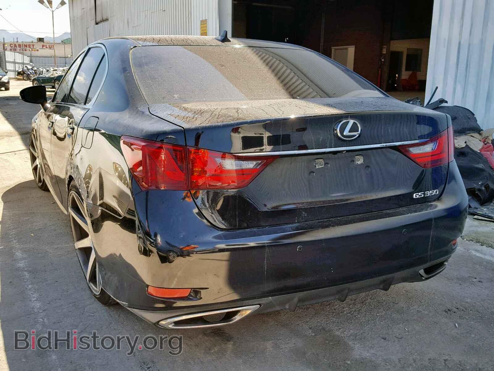 2013 LEXUS GS350 - VIN: JTHBE1BL2D5001696 - Фото 3