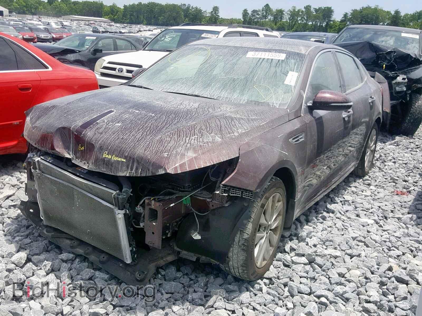 2018 KIA OPTIMA EX - VIN: 5XXGU4L3XJG192477 - Фото 2