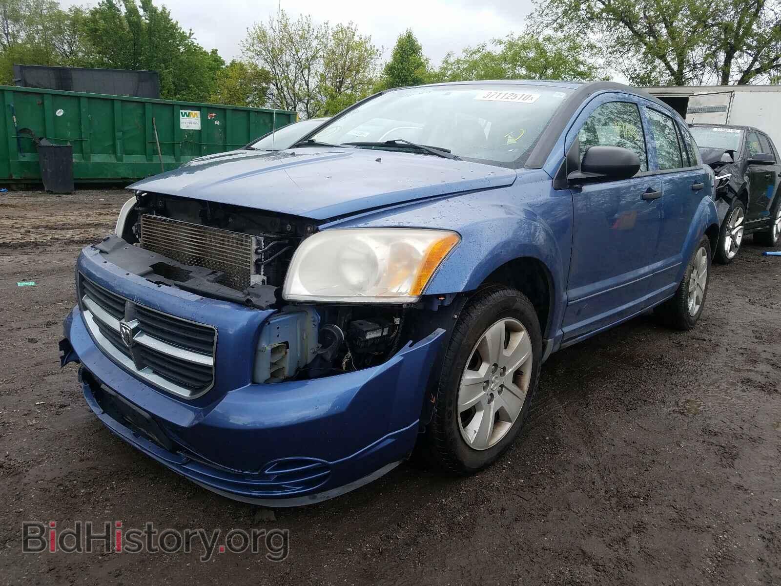 2007 DODGE CALIBER - VIN: 1B3HB48B07D336925 - Фото 2