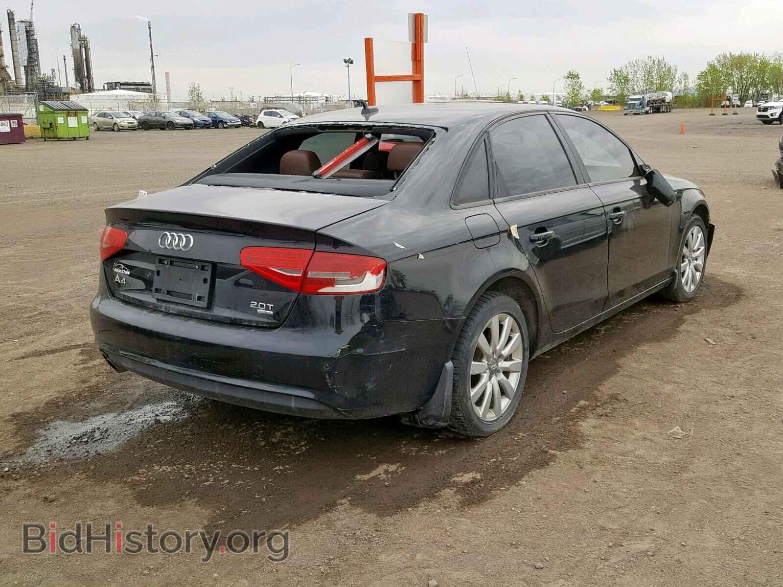 2013 AUDI A4 - VIN: WAUBFCFLXDN032129 - Фото 4
