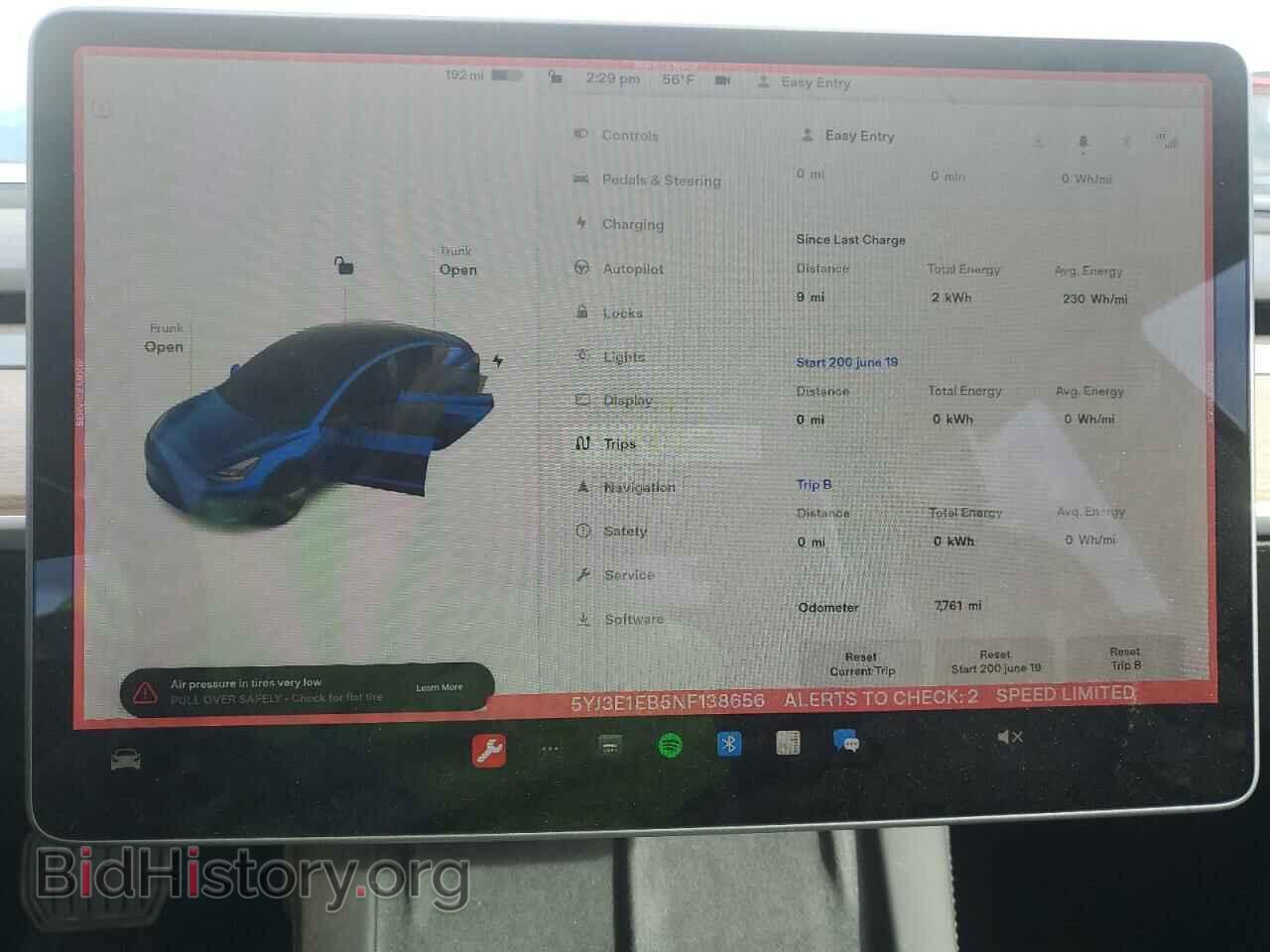 2022 TESLA MODEL 3 - VIN: 5YJ3E1EB5NF138656 - Photo 9