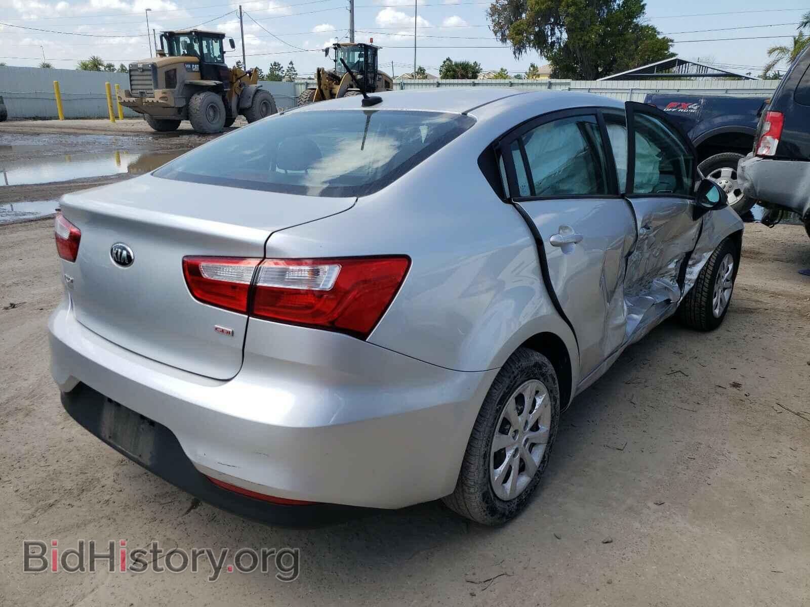 2016 KIA RIO - VIN: KNADM4A33G6695634 - Фото 4